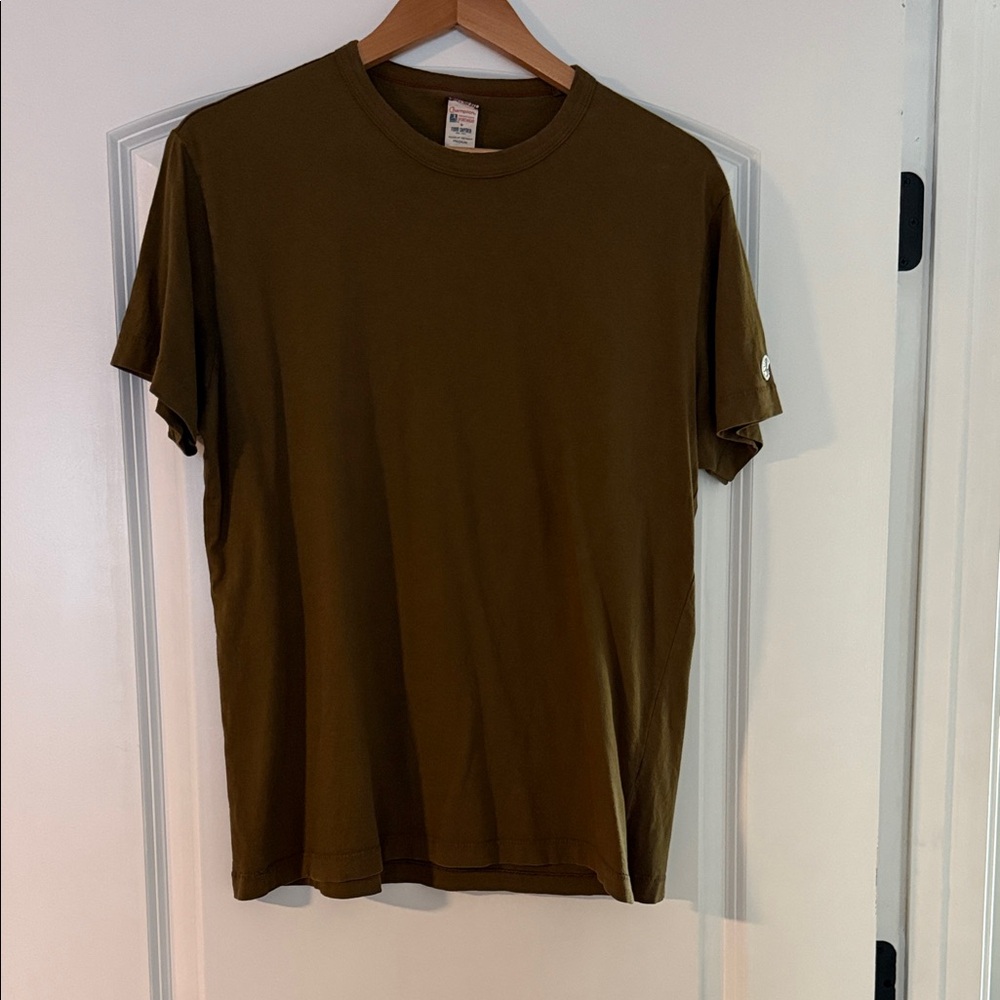 Todd Snyder Olive Short Sleeve Tee